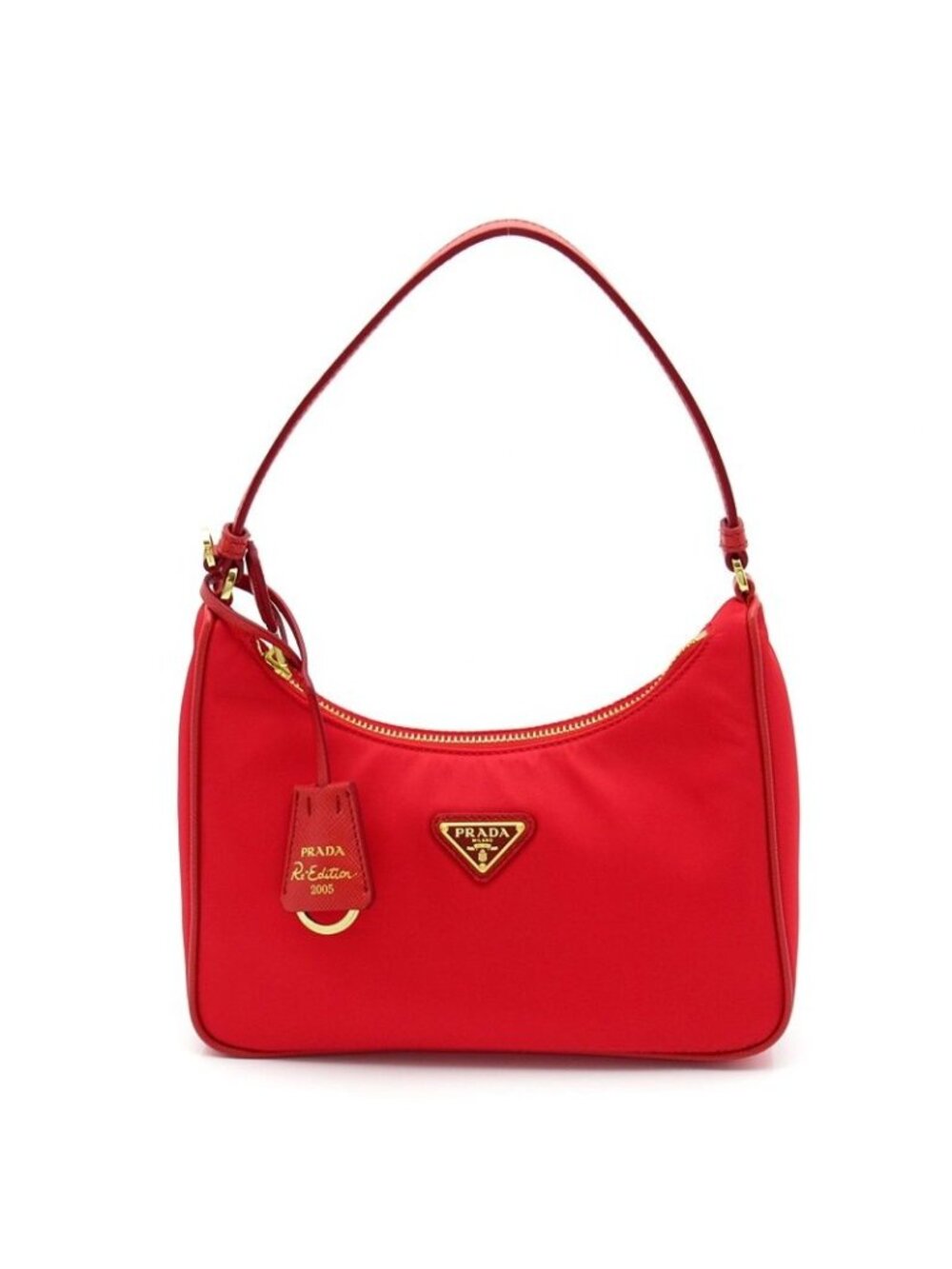 Prada Re Edition 2005 Re-Nylon Mini Bag Nylon Red